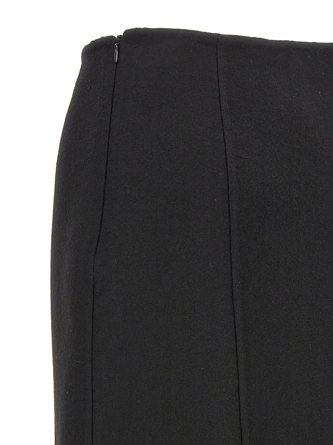 Long Cloth Skirt Skirts Black