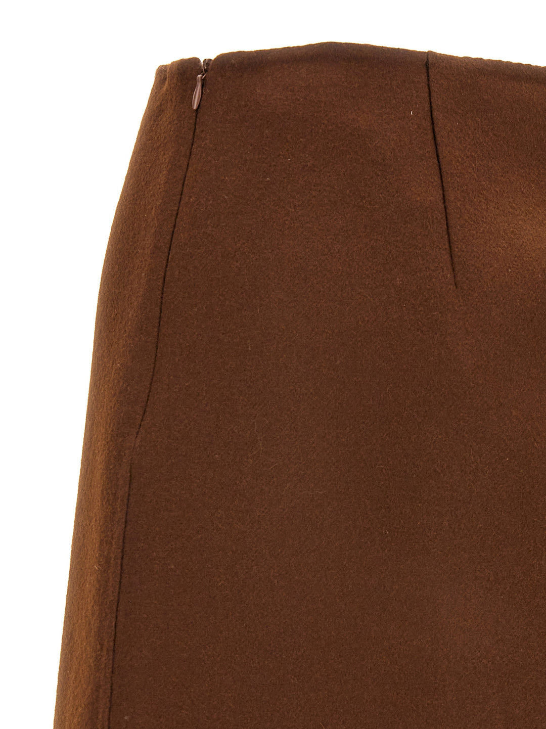 Wool Cloth Skirt Skirts Brown