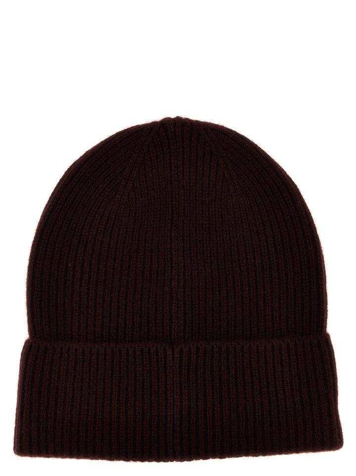 Logo Beanie Hats Bordeaux