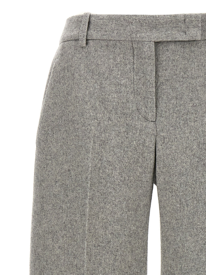 Tailored Cloth Trousers Pants Gray