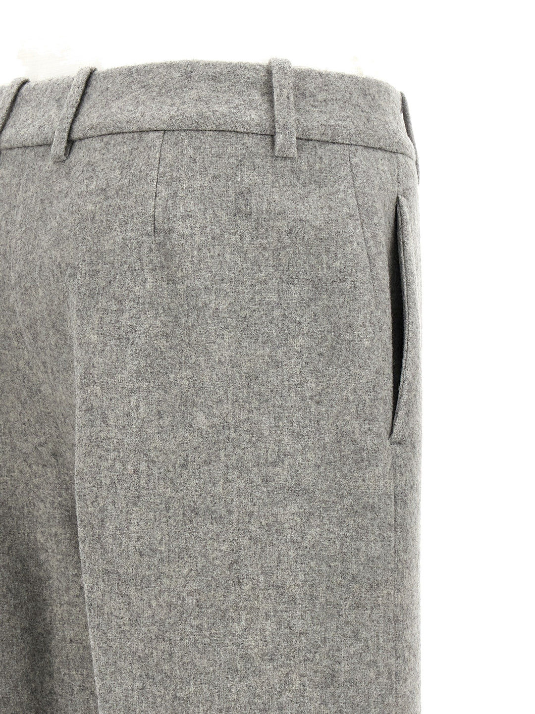 Tailored Cloth Trousers Pants Gray