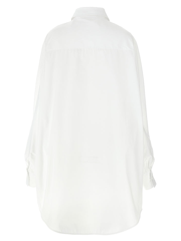 Macramé Shirt Shirt, Blouse White