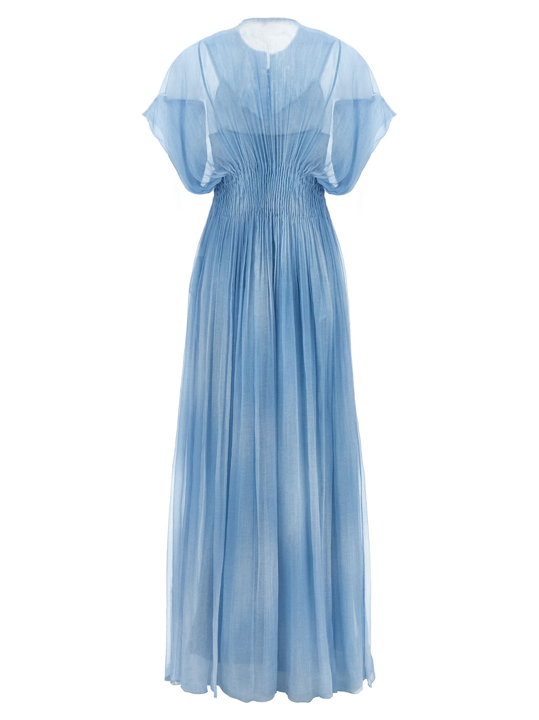 Silk Dress Dresses Light Blue