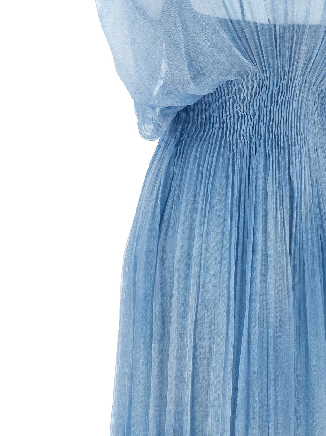 Silk Dress Dresses Light Blue