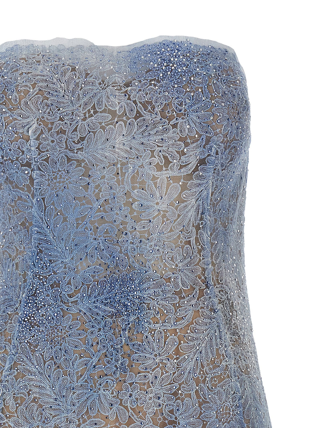 Lace Corset Dress Dresses Light Blue