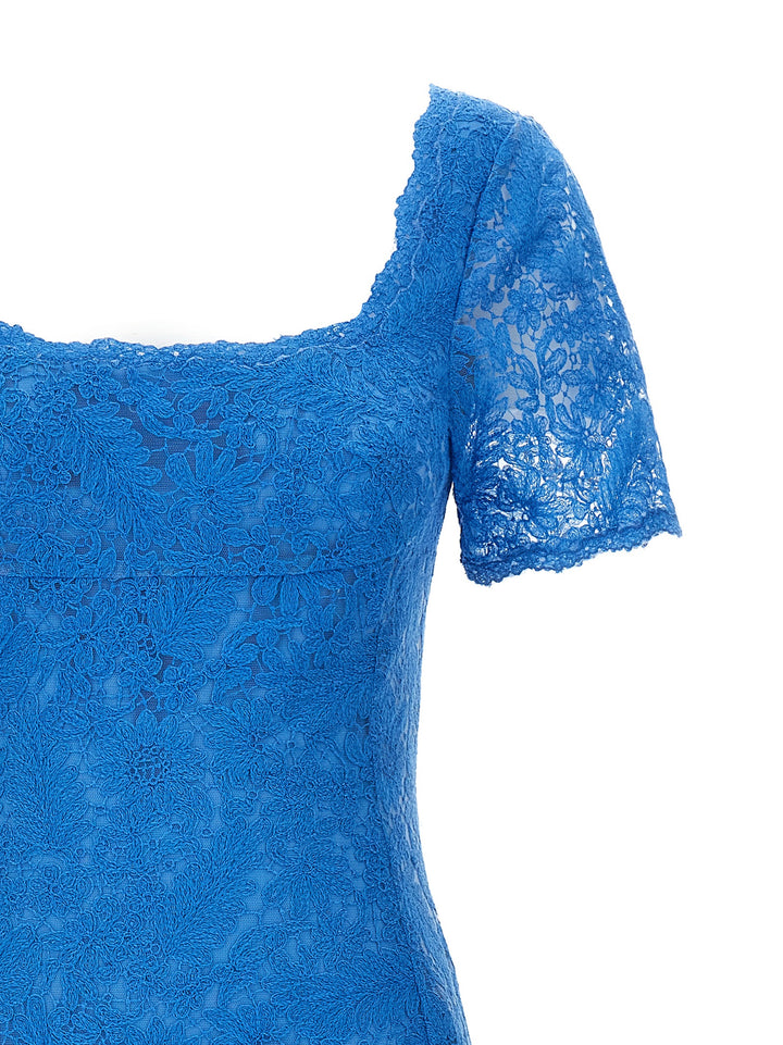 Lace Dress Dresses Blue