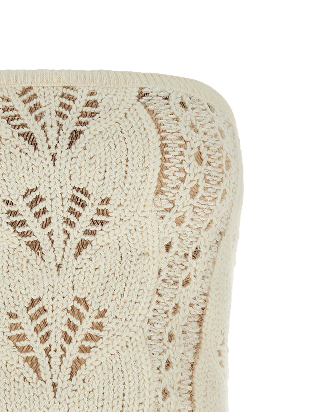 Ermanno Scervino Tricot Top Tops - White | 0d87b5d1134fa639c7be9612a671123167625c8e