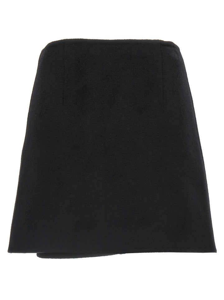 Ermanno Scervino Jewel Pin Skirt Skirts - Black | 003ffe4ce3c2315ecf7ffe5677056b2c885ec7e4