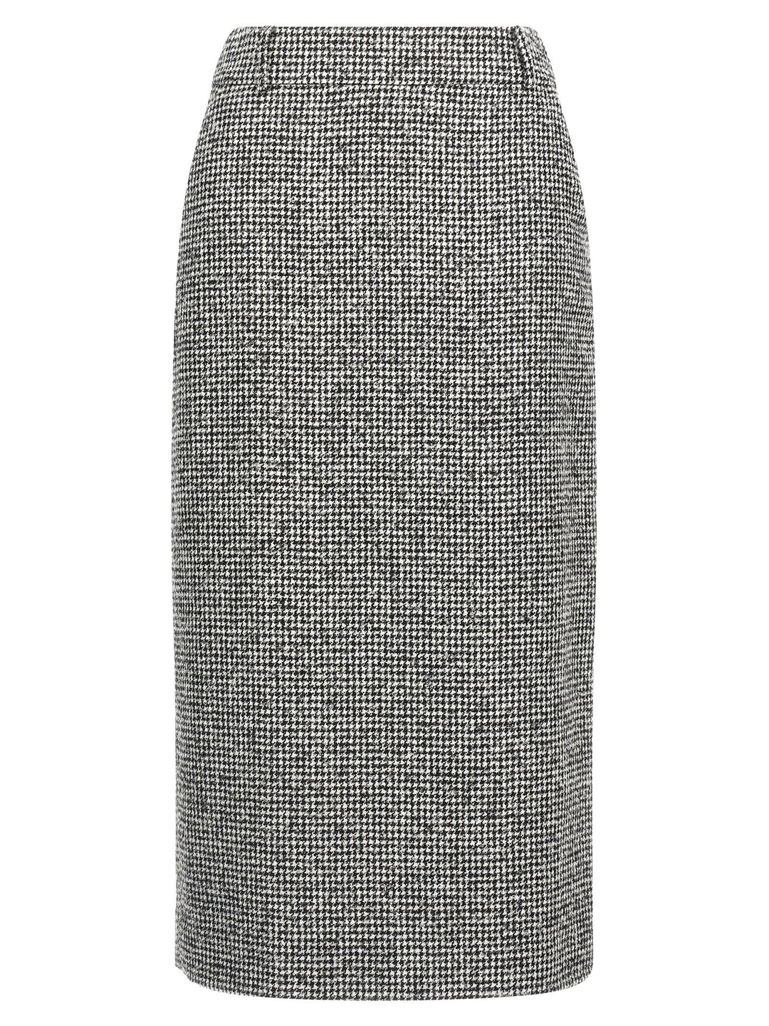 Ermanno Scervino Longuette Skirt Skirts - White/Black | 522f035c230183378270d1c1b2f2af692c712e39