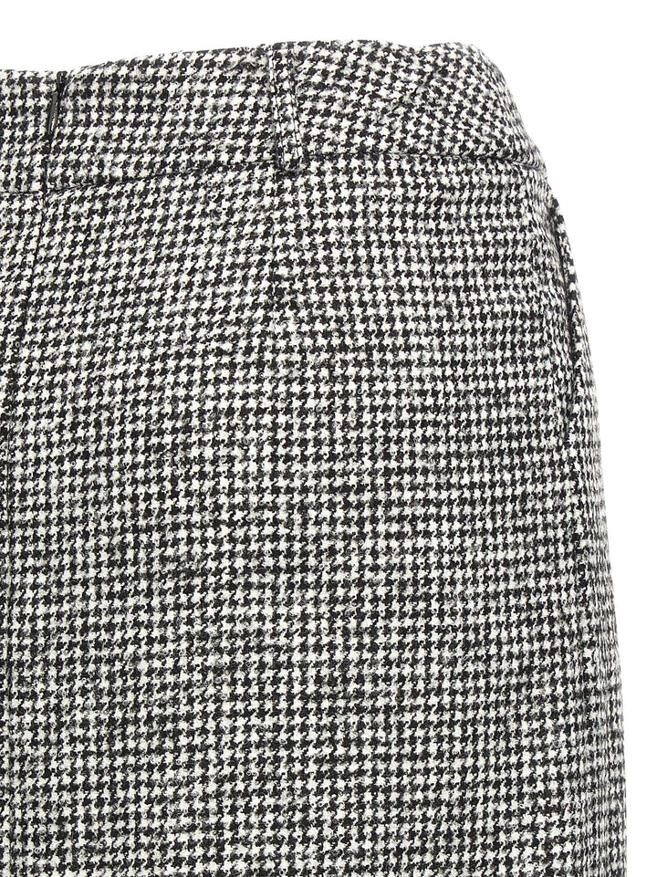 Ermanno Scervino Longuette Skirt Skirts - White/Black | 988321e0aee92ed861fdff1019780c1ba8bdeebc
