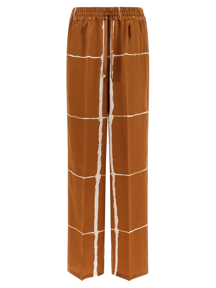 Kiton Silk Pants - Brown | 6fb1b8f281bc277e4b1e7666ba7c4666fc190079