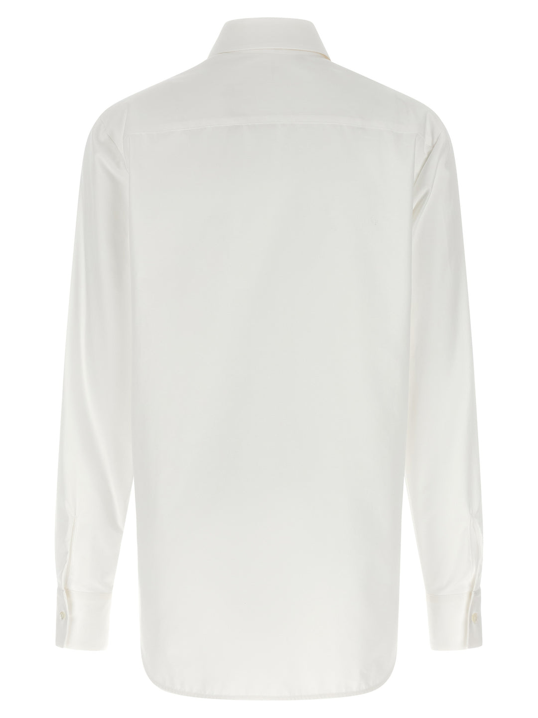 Ermanno Scervino Embroidery Cotton Shirt Shirt and Blouse - White | f43ff130d5dd91170b43f5989b4c2a6f4cde9824