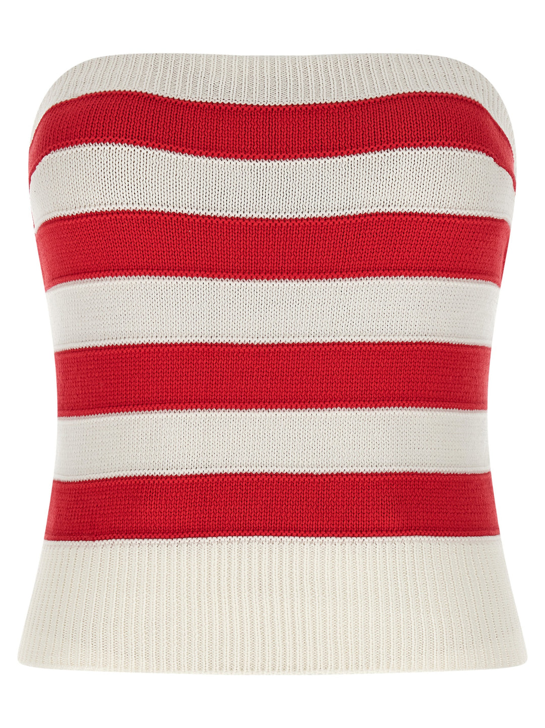 Ermanno Scervino Crochet Top Tops - Red | 90d9f12e26455e74ba86a865310f42e2887cca78