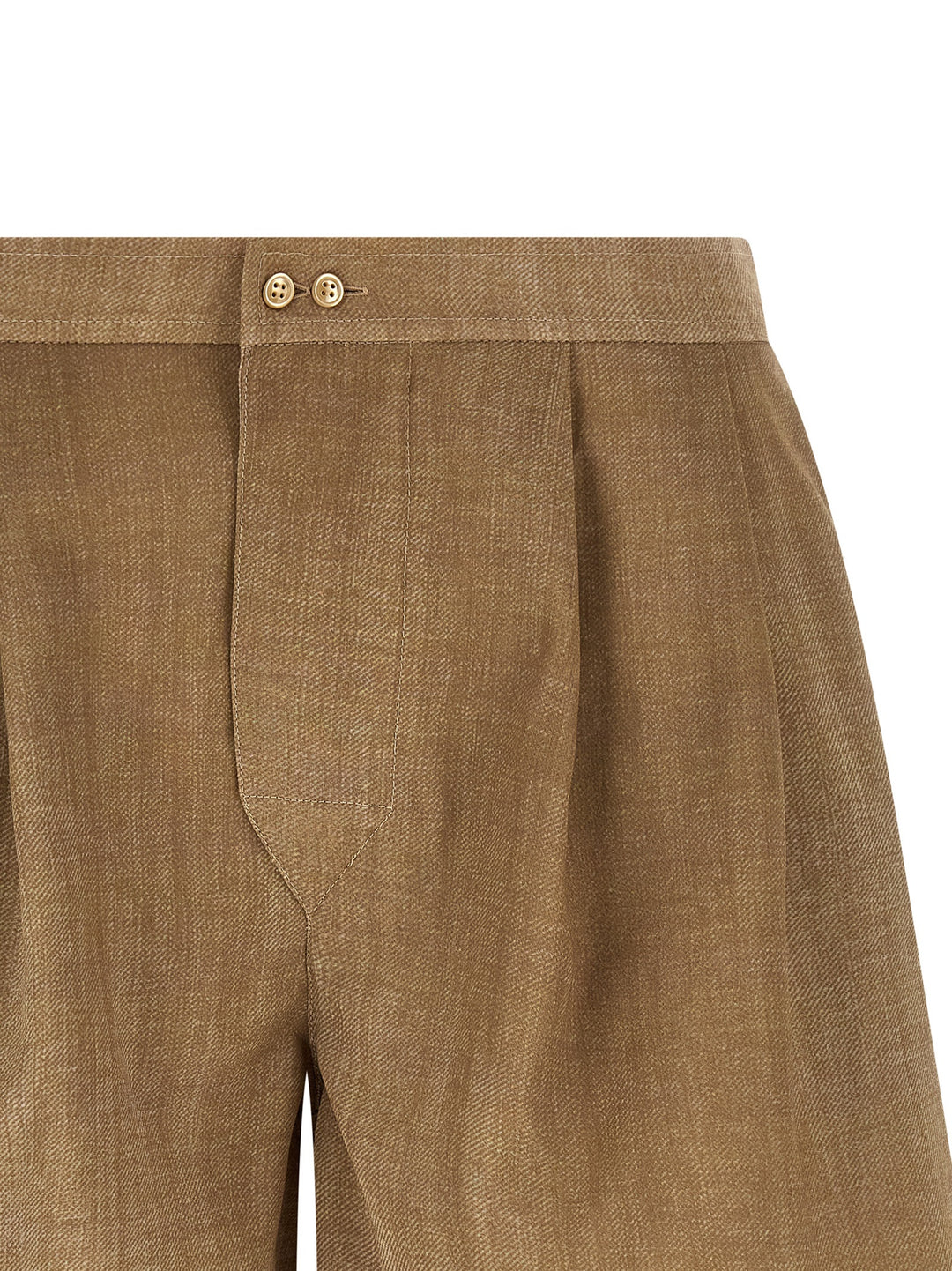 Ermanno Scervino Marocain Shorts Bermuda and Short - Beige | 87cb787dc2ca16ed453fff3d267ba7ee52655662