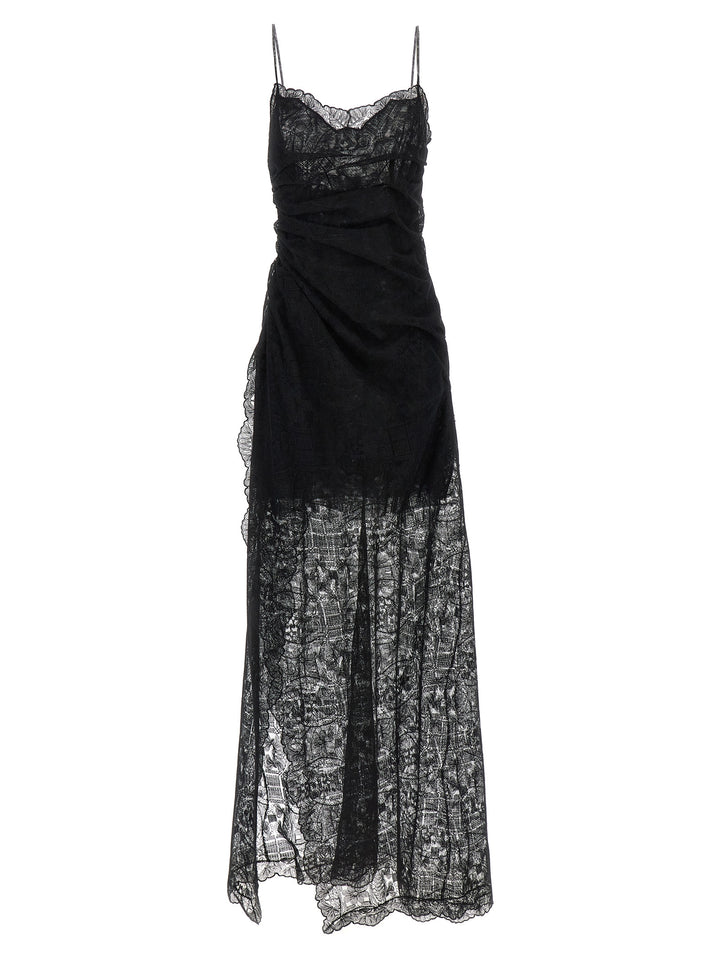 Ermanno Scervino Majolica Lace Dress Dresses - Black | 564c9cf3b4b1627a7c189c39b60b14c4253a5a81