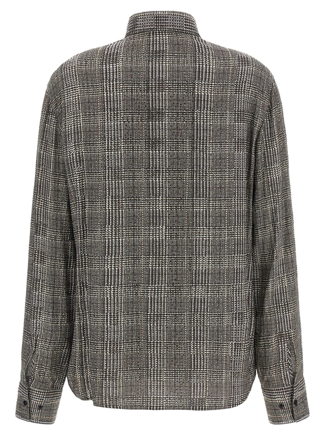 Ermanno Scervino All-Over Rhinestone Shirt Shirt and Blouse - Gray | 4038a673ab5856bd720e019d4638961bb388a4a5