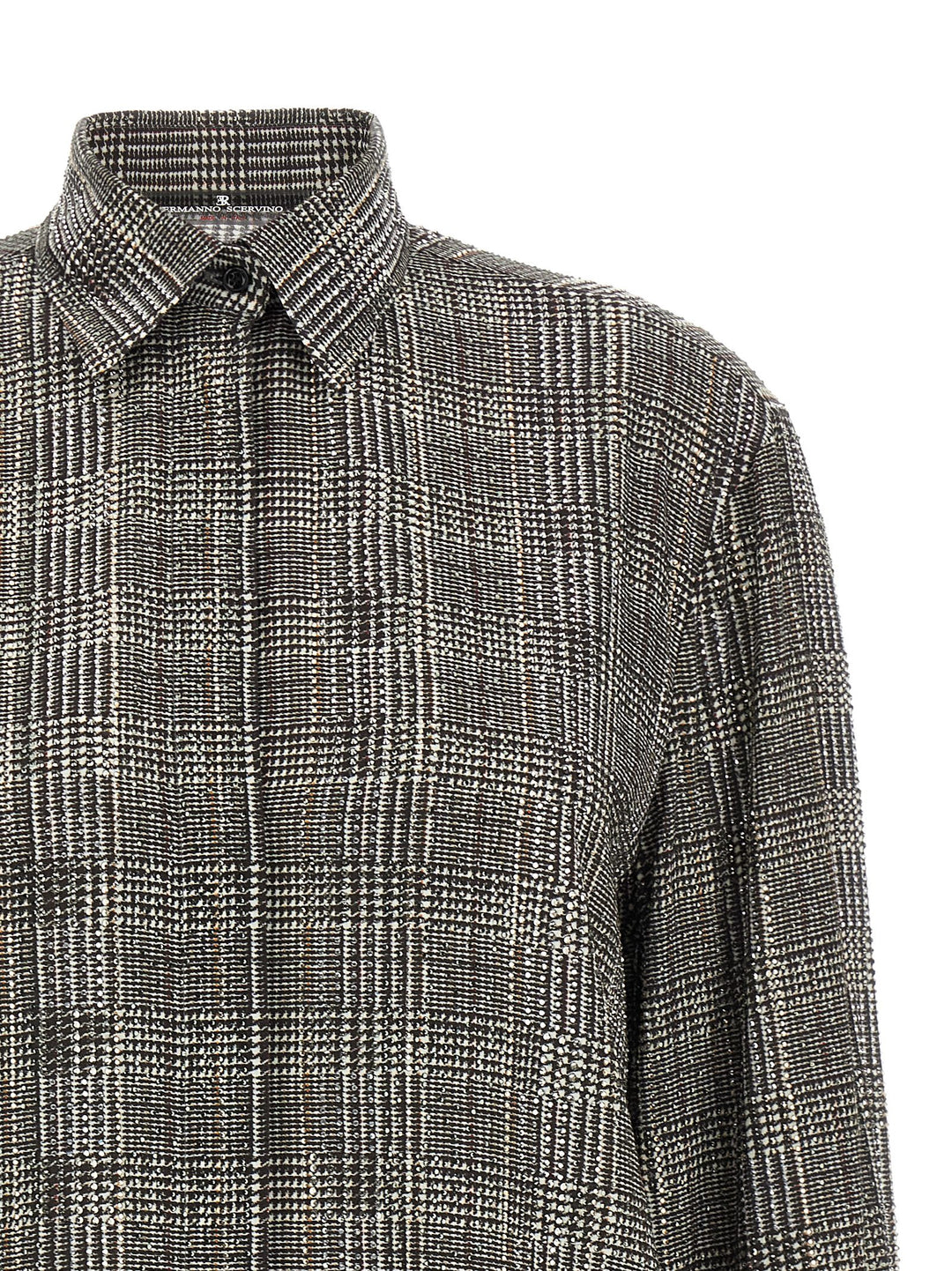 Ermanno Scervino All-Over Rhinestone Shirt Shirt and Blouse - Gray | bdec5e98869ee4f28e56eeb0ba2e3edefac80445