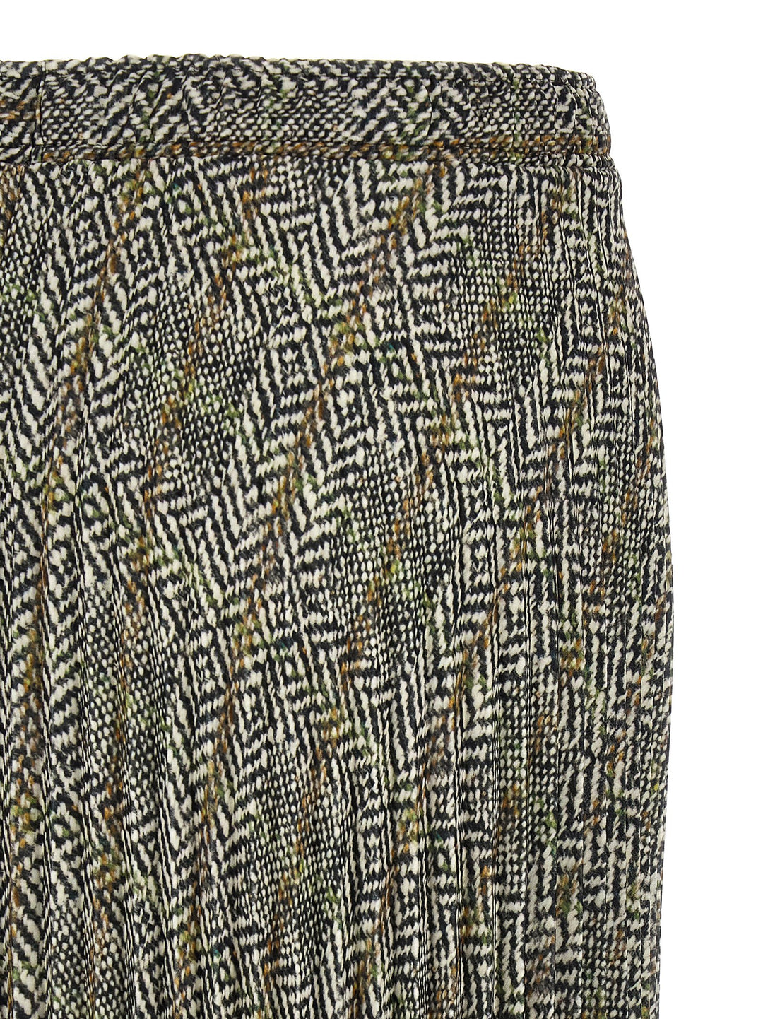Ermanno Scervino Pleated Skirt With Lace Skirts - Multicolor | 5e4cf8fe7a325c6ebb5902fa86b53bfda9346597