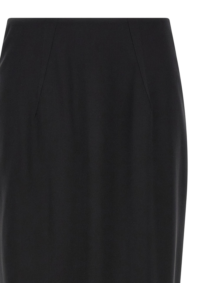 Ermanno Scervino Lace Sheath Skirt Skirts - Black | 1576b2e55c693b77eebdcf373cee039436bd8863