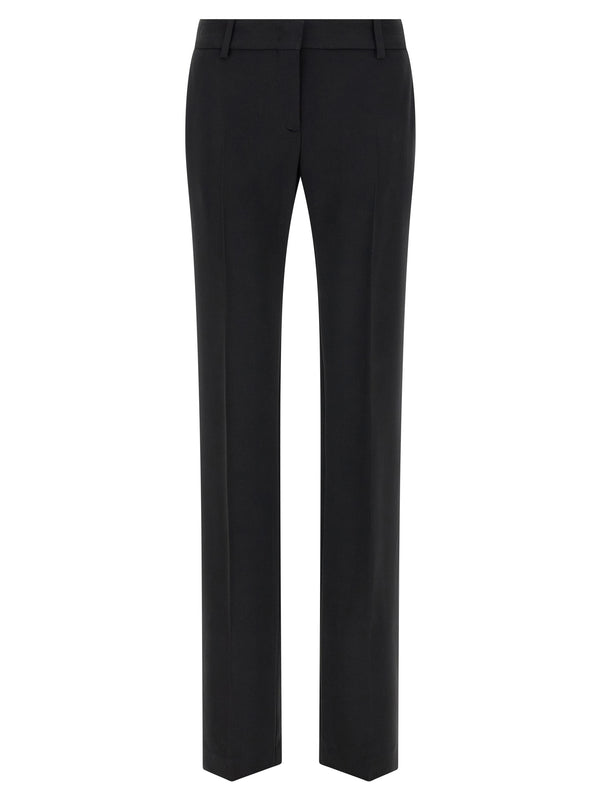 Tailored Trousers Pants Black