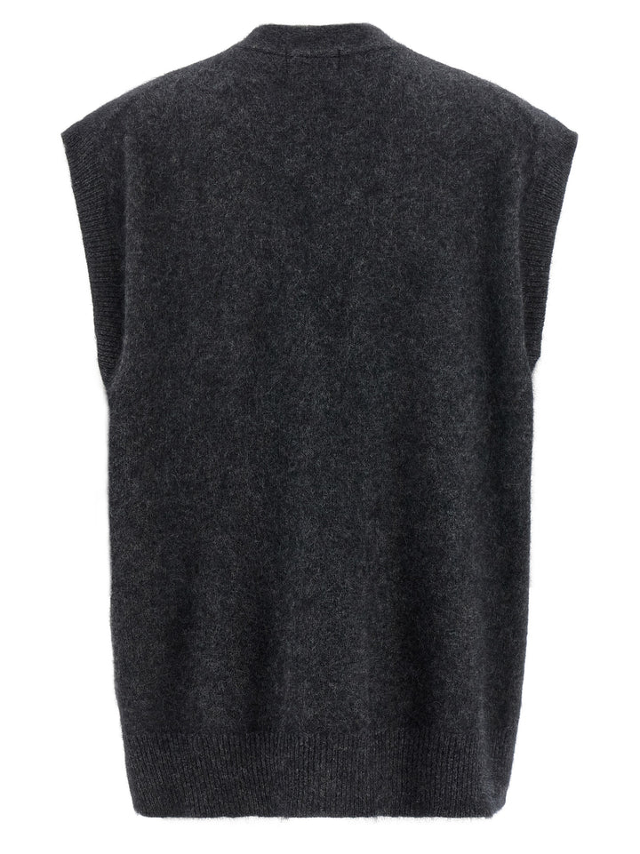 P.A.R.O.S.H. Lacoon Gilet - Gray | e2e06055ac42b2ae359e97dbfeb68e5af7b1f793