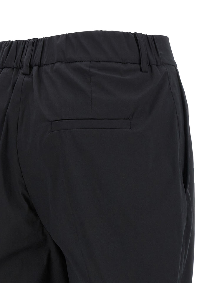 Kiton Poplin Pants - Black | 1407ed9ca6fa4c7229e2061f754108140818ad9d