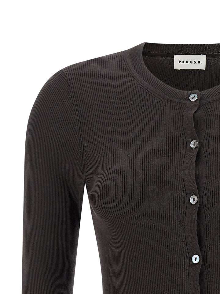 P.A.R.O.S.H. Cipria26 Sweaters and Cardigans - Brown | 0ba9f0fe1523a8550aca01811d8497631c6852a5