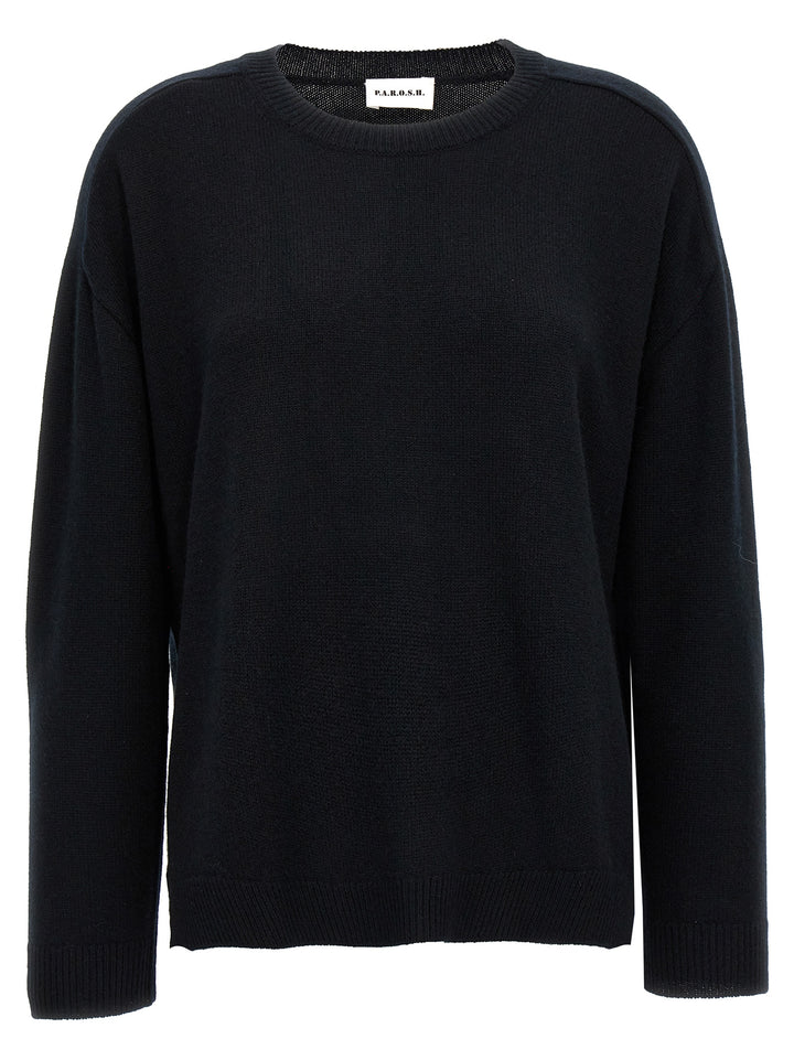 Crewneck Sweater Sweater, Cardigans Black