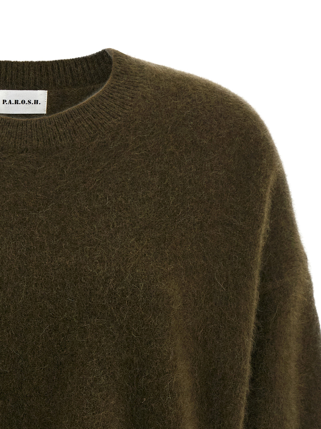 P.A.R.O.S.H. Raccoon Wool Sweater Sweaters and Cardigans - Green | e9939a2f2af975bbc4c36742153d66b0e0b18326