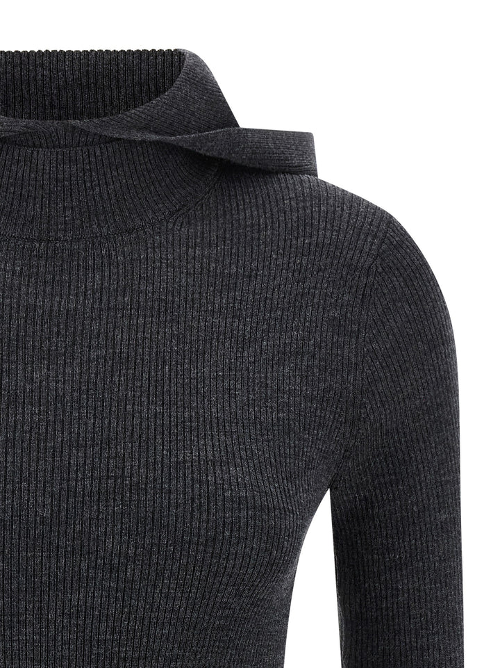 P.A.R.O.S.H. Leila25 Sweaters and Cardigans - Gray | 38a846b21bbd050ea96edbb7e073ffda6f4b0c3e
