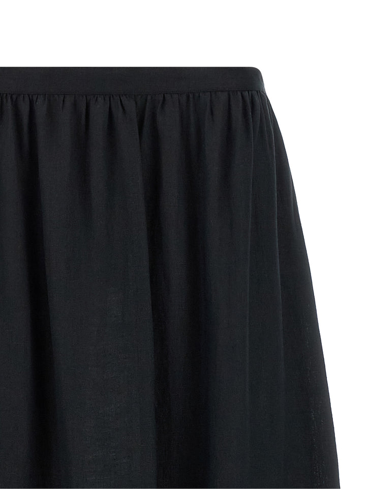Kiton Fringed Skirt Skirts - Black | ef84d2e3ea3d772a45d4156a847344aac9e8db6d