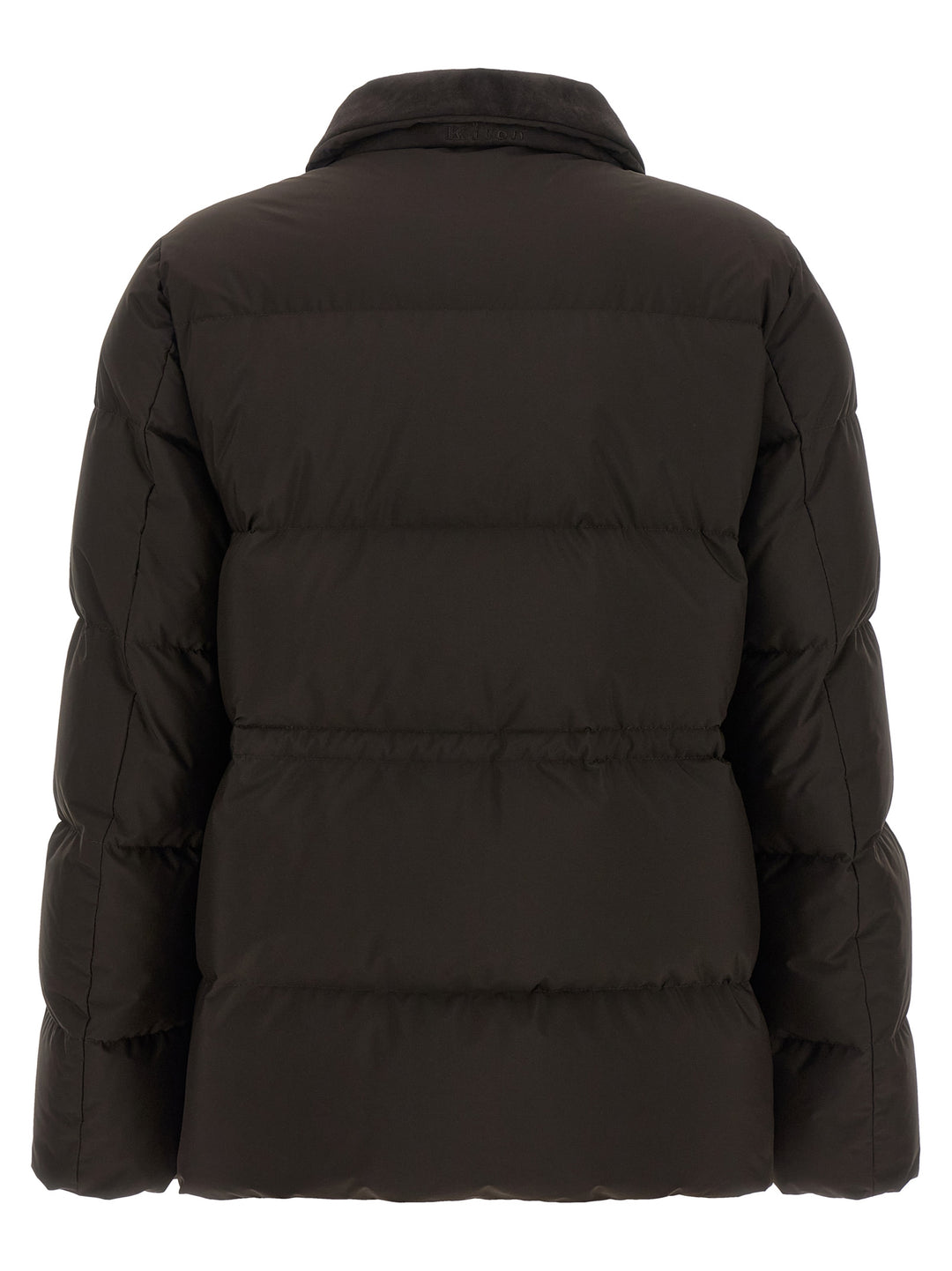 Kiton Drawstring Down Jacket Puffer Jackets - Brown | 0ba60cbdc342adfea9e062643d28caa2cd2a562c