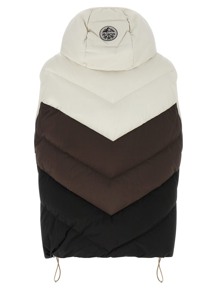 Kiton Chevron Stitching Padded Vest Gilet - Multicolor | 21269c8a343458d81ca9215b9eb6f6ecc8940930