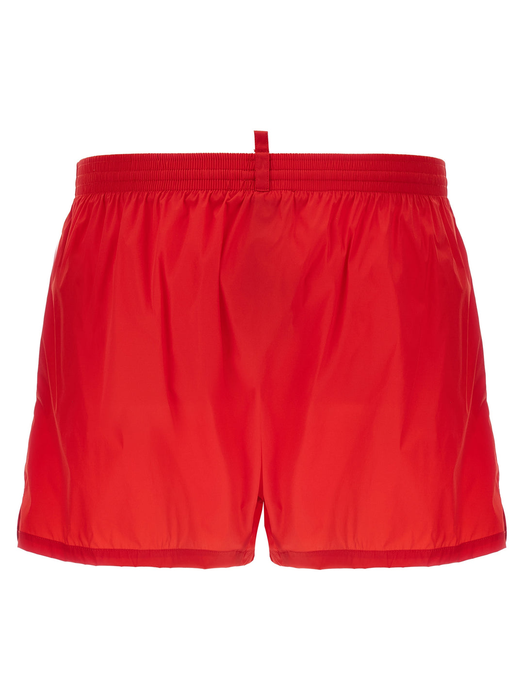 Midi Boxer Shorts Beachwear Red