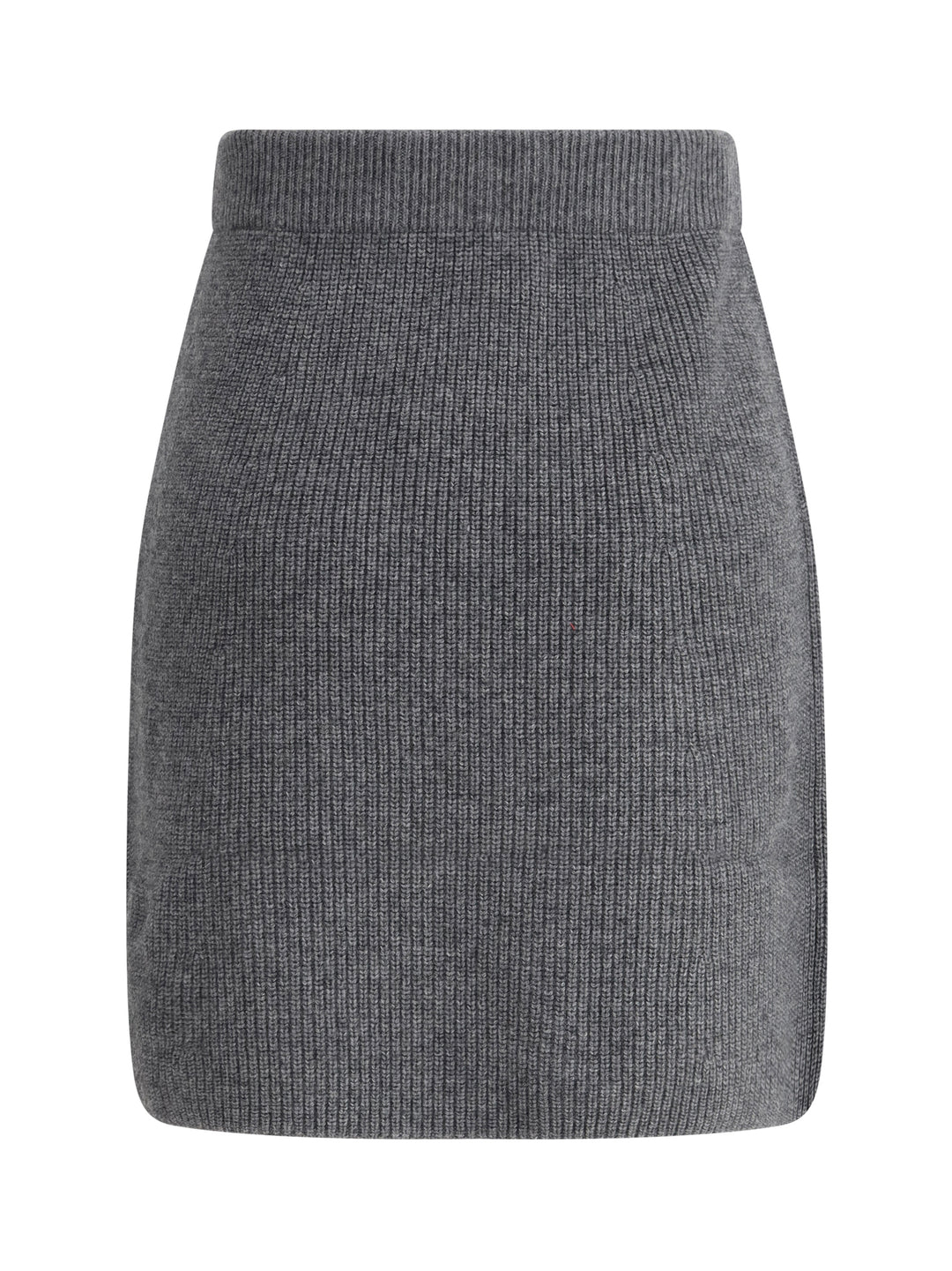 BOLD FOX HEAD PATCH SHORT RIBBED SKIRT