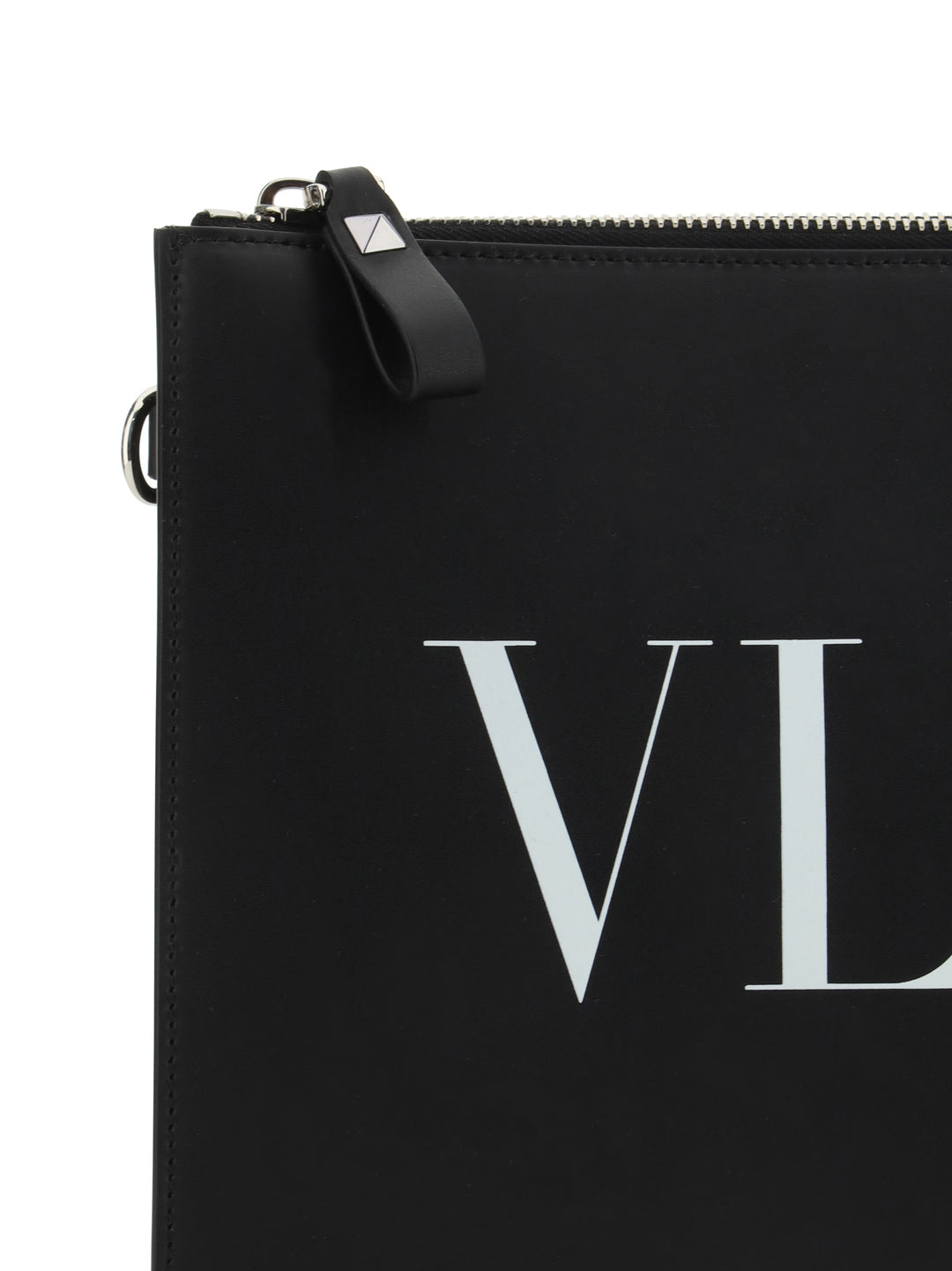 HANDLE FLAT POUCH | VLTN | VITELLO SKY/P