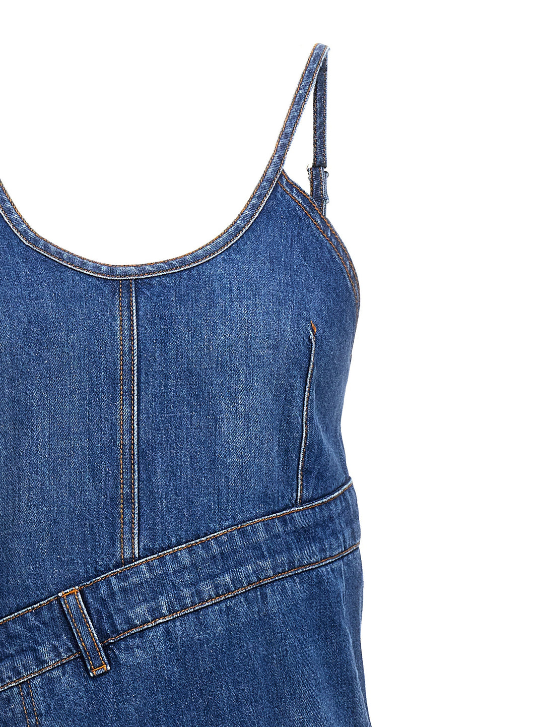 J.W. Anderson Twisted Strappy Dresses - Blue | fc361fcb8e0fcc9840697c4ac992d4e5ac837ccb