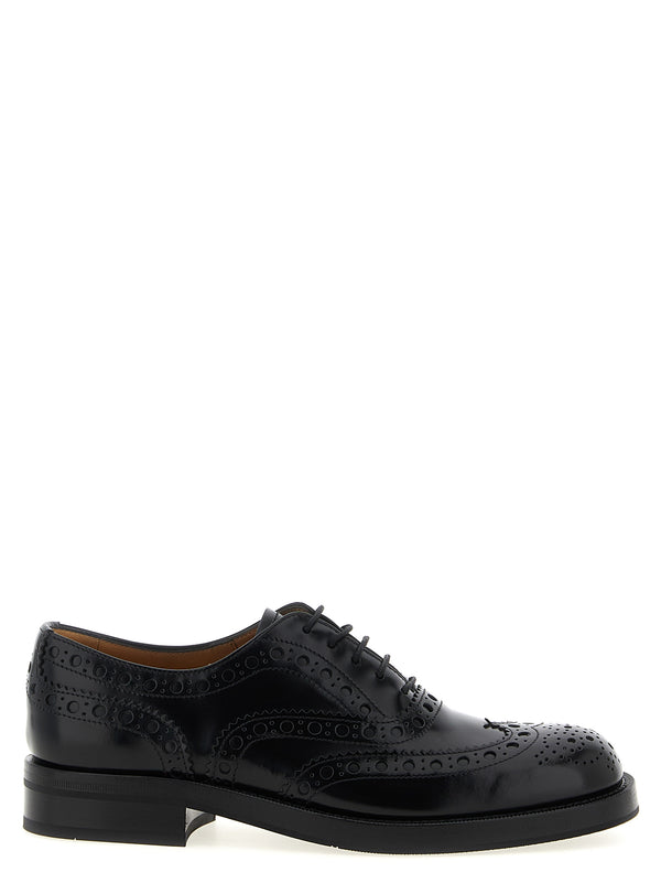 Pilar Lace Up Shoes Black