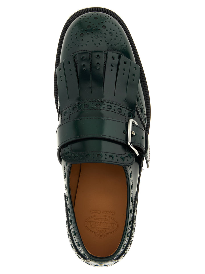 Church'S Phillis Lace Up Shoes - Green | ee612ed54a9403e68dd29409f0362af165e7d63c