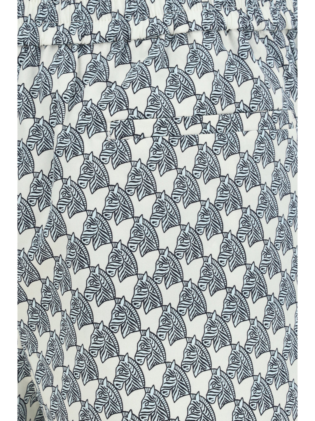 PRINTED COTTON POPLIN SHORT