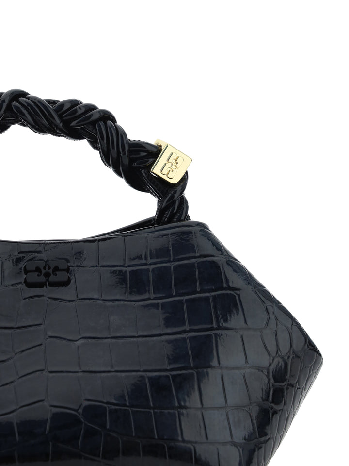 GANNI BOU BAG SMALL PATENT CROCO