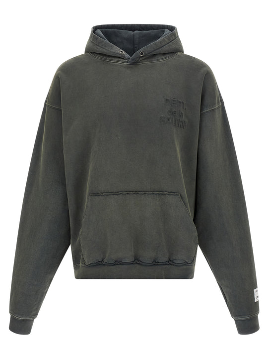 Embossed Logo Sweatshirt Gray