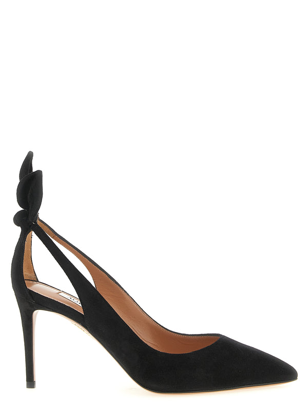 Bow Tie Pumps Black