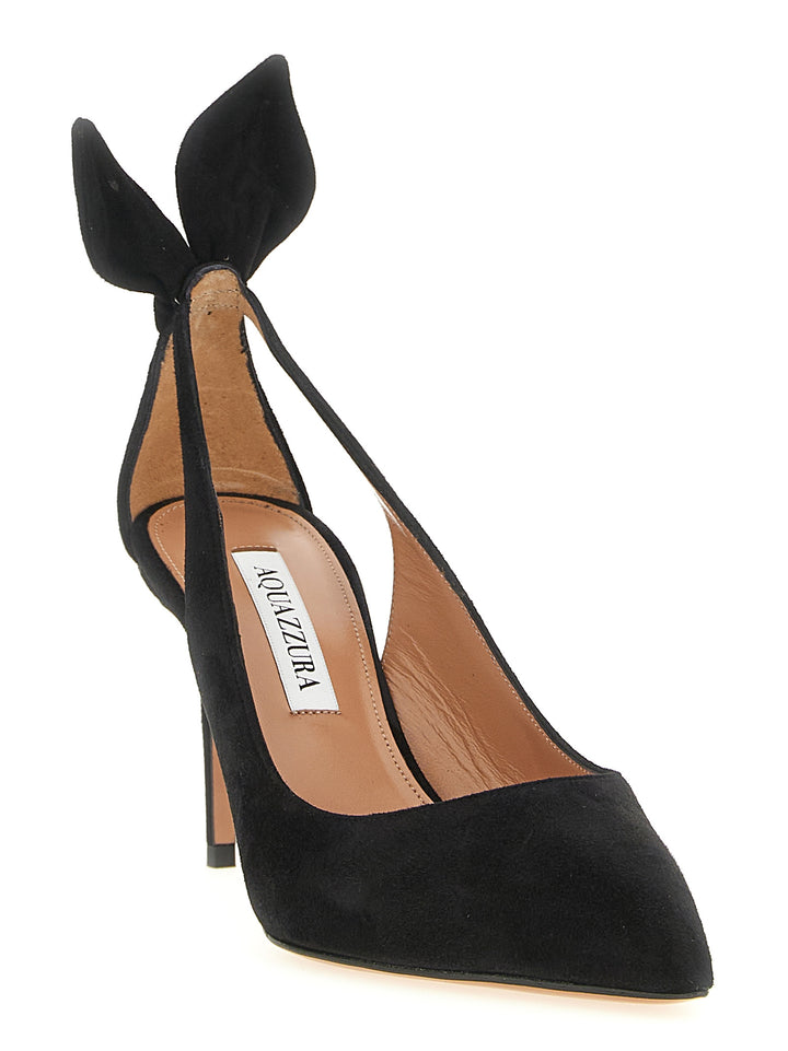 Aquazzura Bow Tie Pumps - Black | 05fb4da49114c229df815c7f4015868b80ea9007
