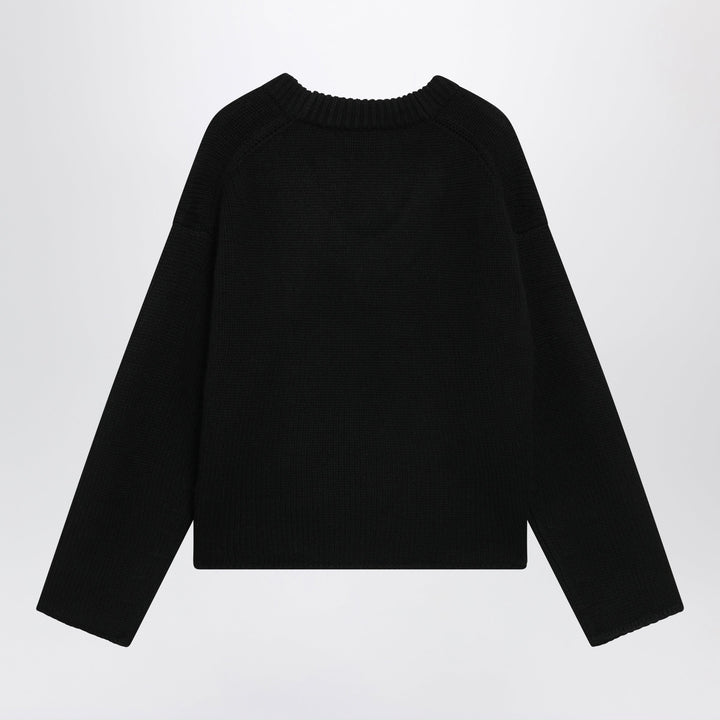 Loulou De Saison Black Cashmere Sweater