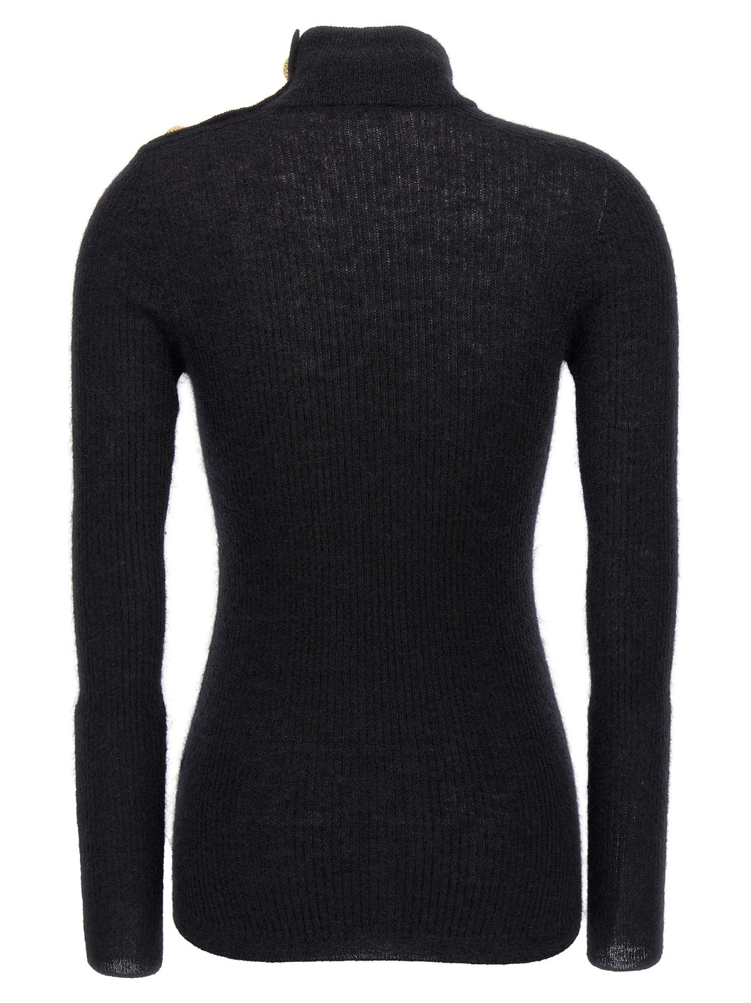 Mohair Button Sweater Sweater, Cardigans Black