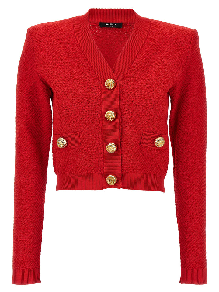 Chiocciola Sweater, Cardigans Red