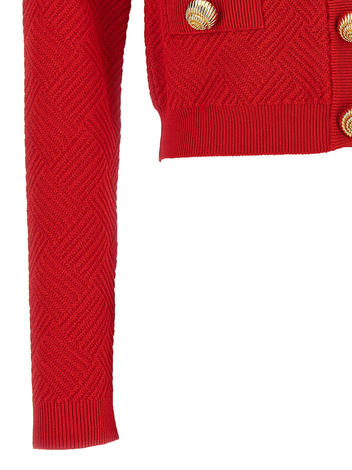 Chiocciola Sweater, Cardigans Red