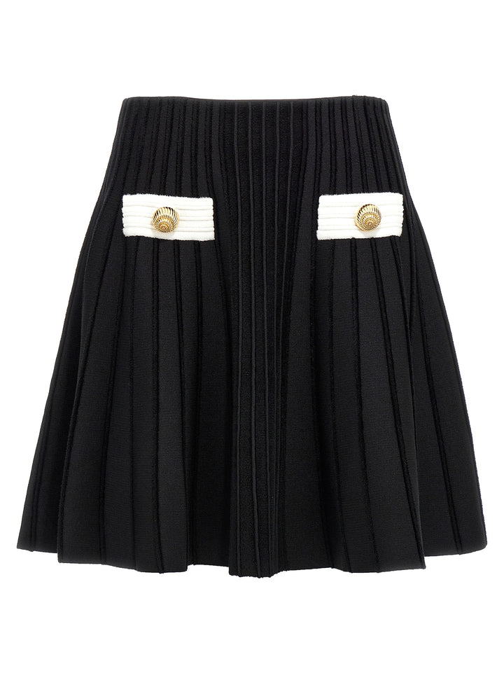 Chiocciola Skirts White/Black