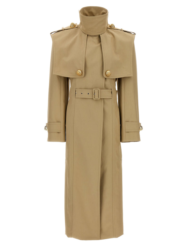 Chiocciola Coats, Trench Coats Beige